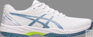 Кроссовки gel game 9 'white steel blue' Asics, белый