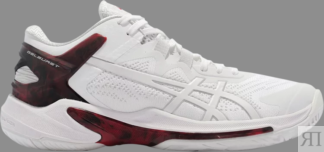 Кроссовки gel burst 25 low 'white classic red' Asics, белый