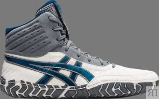 Кроссовки aggressor 4 'white mako blue' Asics, белый