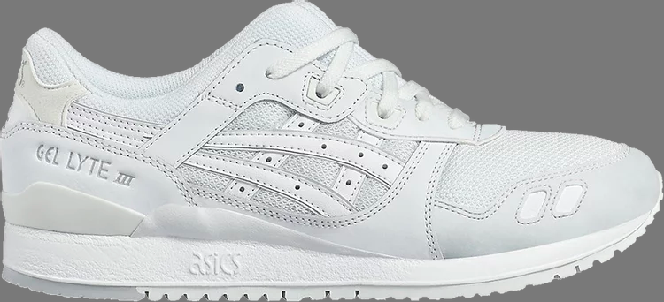 Кроссовки gel lyte 3 'white' Asics, белый H7N3N 0101 | white фото 1