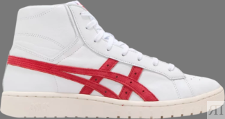 Кроссовки gel ptg mt 'white classic red' Asics, белый