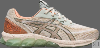 Кроссовки gel quantum 180 7 'light sage feather grey' Asics, серый