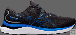 Кроссовки gel cumulus 24 'graphite grey electric blue' Asics, серый