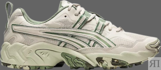 Кроссовки gel nandi 'smoke grey swamp green' Asics, серый