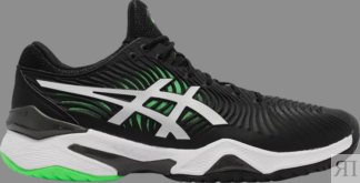 Кроссовки court ff 2 'black green gecko' Asics, черный