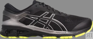 Кроссовки gel kayano 26 lite show 'black' Asics, черный