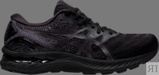 Кроссовки gel nimbus 23 2e wide 'black' Asics, черный