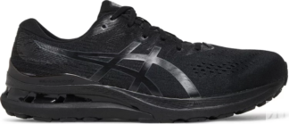 Кроссовки gel kayano 28 4e wide 'black graphite grey' Asics, черный