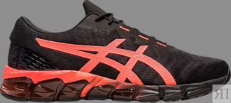 Кроссовки gel quantum 180 5 'black sunrise red' Asics, черный