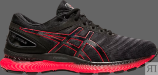 Кроссовки gel nimbus 22 'black classic red' Asics, черный