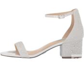 Туфли на каблуках Mari Heeled Sandal Blue by Betsey Johnson, белый 9221295 | White фото 1