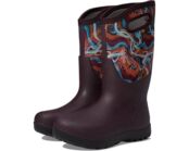 Ботинки Neo - Classic Tall Glossy Abstract Bogs, бургундия мульти 9821520 | Burgundy Multi фото 2