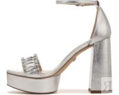 Туфли на каблуках Ninette Sam Edelman, серебро 9839533 | Silver фото 1