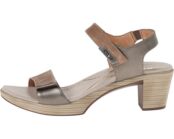 Туфли на каблуках Intact Naot, кожа 8470902 | Khaki Beige Leather/Pewter Leather/Mirror Leather фото 4