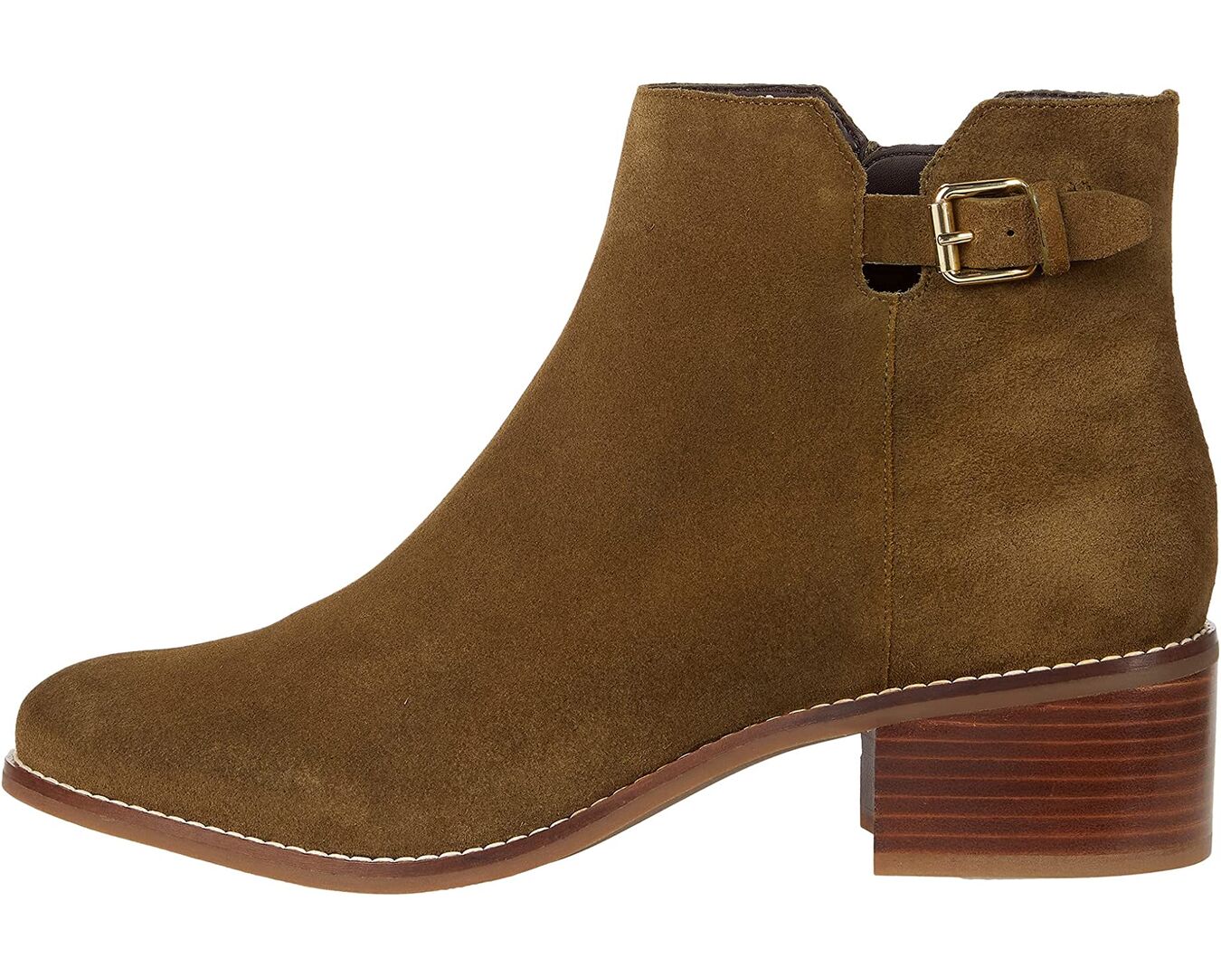 Ботинки Haidyn Bootie (45 mm) Cole Haan, оливковый 9546868 | Dark Olive Suede фото 1