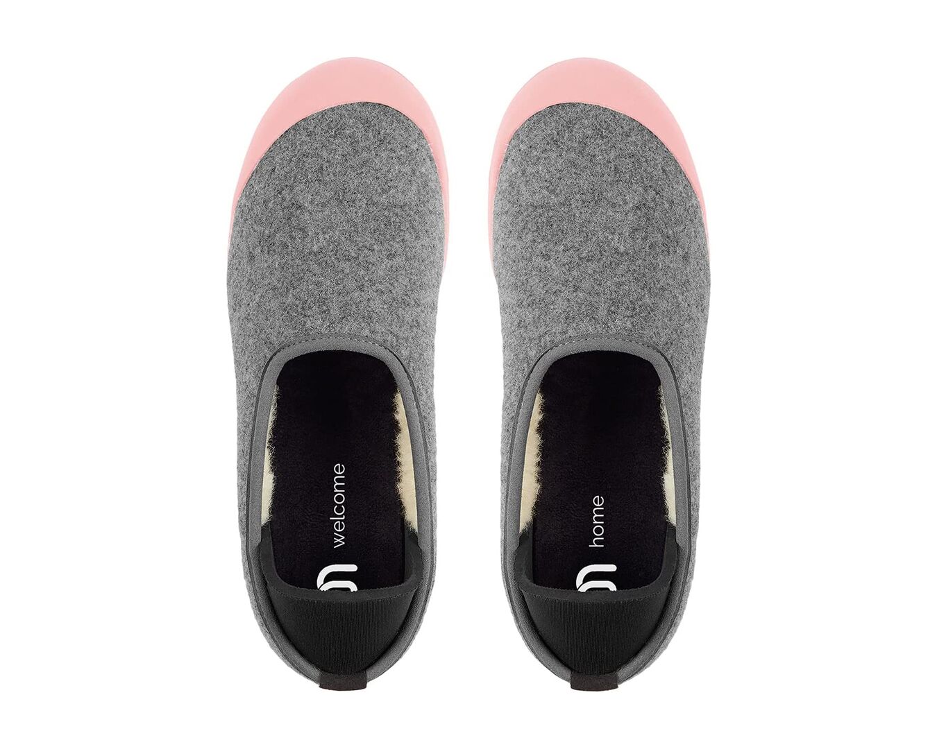 Слипперы Curve Classic Slipper mahabis, серый 9620159 | Larvik Light Grey/Sakura Pink фото 1