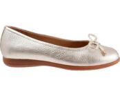 Туфли на плоской подошве Dellis Trotters, кожа 9592792 | Champagne Metallic Leather фото 3