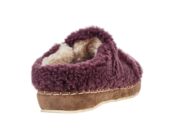 Слипперы Cozy Slipper Slide Pile Fleece L.L.Bean, темная слива 9595454 | Dark Plum/Vintage Lavender фото 2