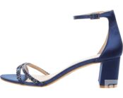 Туфли на каблуках Joanne Jewel Badgley Mischka, синий 9571553 | Navy Satin фото 1