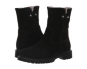 Ботинки Hunter La Canadienne, черный 9057171 | Black Suede/Shearling Lined фото 2