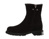 Ботинки Hunter La Canadienne, черный 9057171 | Black Suede/Shearling Lined фото 5