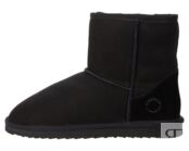 Слипперы Rosebery 6" Shearling Boot FIRESIDE by Dearfoams, черный 9552889 | Black фото 5