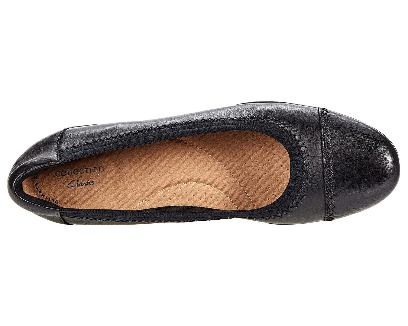 Туфли на плоской подошве Sara Bay Clarks, кожа 9540666 | Black Leather фото 1