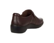 Лоферы Cora Poppy Clarks, коричневый 9439663 | Dark Brown Tumbled Leather фото 2