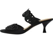 Туфли на каблуках Francie J. Renee, черный 8669510 | Black/Black Shiny Satin фото 1