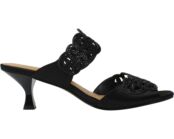 Туфли на каблуках Francie J. Renee, черный 8669510 | Black/Black Shiny Satin фото 2