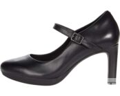 Туфли на каблуках Ambyr Shine Clarks, кожа 9476019 | Black Leather фото 5