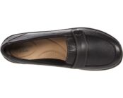 Лоферы Cora Daisy Clarks, кожа 9437841 | Black Tumbled Leather фото 1