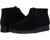 Ботинки Wallabee Boot Clarks, черный 7194057 | Black Suede 1 фото 2