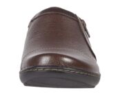 Лоферы Cora Giny Clarks, коричневый 9437842 | Dark Brown Tumbled/Smooth Leather фото 3