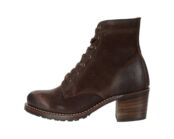 Ботинки Sabrina 6G Lace Up Frye, коричневый 7720128 | Dark Brown Oiled Suede фото 5