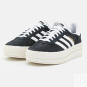 Кроссовки Adidas Originals Gazelle Bold, черный/бежевый AD111A25A-Q11 фото 3