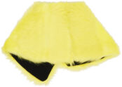 Желтый шарф из искусственного меха Paula Canovas Del Vas