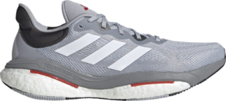 Кроссовки Adidas SolarGlide 6 'Halo Silver Scarlet', серый