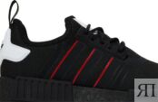 Кроссовки Adidas NMD R1, черный/белый/красный GX9887 | Black фото 2