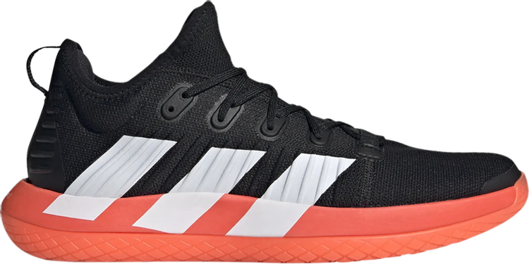 Кроссовки Adidas Stabil Next Gen Primeblue 'Black Solar Red', черный H00146 | Black фото 1