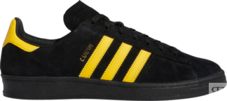 Кроссовки Adidas Campus ADV 'Black Bold Gold', черный