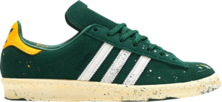 Кроссовки Adidas COOK x Campus 80 'Paint Splatter - Dark Green', зеленый