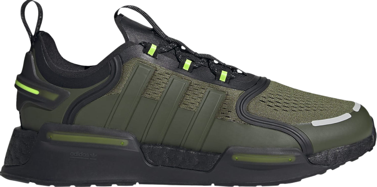 Кроссовки Adidas NMD_V3 'Focus Olive', зеленый HQ3970 | Green фото 1