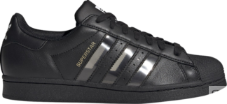 Кроссовки Adidas Superstar 'Black Transparent', черный