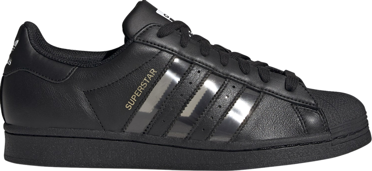 Кроссовки Adidas Superstar 'Black Transparent', черный FX5567 | Black фото 1