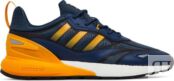 Кроссовки Adidas ZX 2K Boost 2.0 'Crew Blue Semi Solar Gold', синий GZ7733 | Blue фото 1