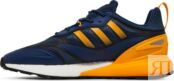 Кроссовки Adidas ZX 2K Boost 2.0 'Crew Blue Semi Solar Gold', синий GZ7733 | Blue фото 3