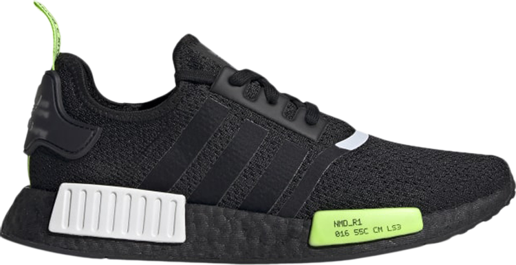 Кроссовки Adidas NMD_R1 'Black Signal Green', черный EF4268 | Black фото 1