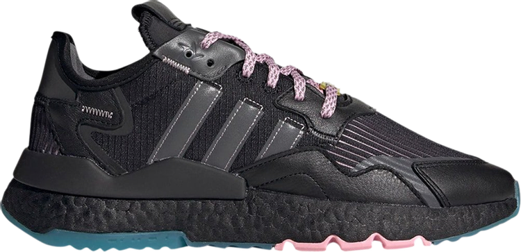 Кроссовки Adidas Ninja x Nite Jogger 'Core Black', черный Q47198 | Black фото 1