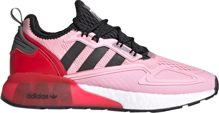 Кроссовки Adidas Ninja x ZX 2K Boost 'Time In - True Pink Scarlet', розовый FZ0454 | Pink фото 1